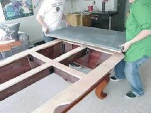 How much does it cost to move a pool table?