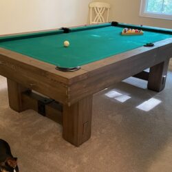 Luxury 8ft Brunswick Merrimack Pool Table – Retail $8,000 - Delivery & Felt Included - Indianapolis